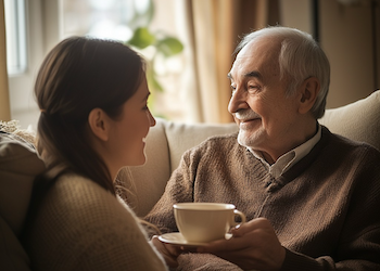 A Caregiver’s Day: Coffee, Conflict, and Compassion